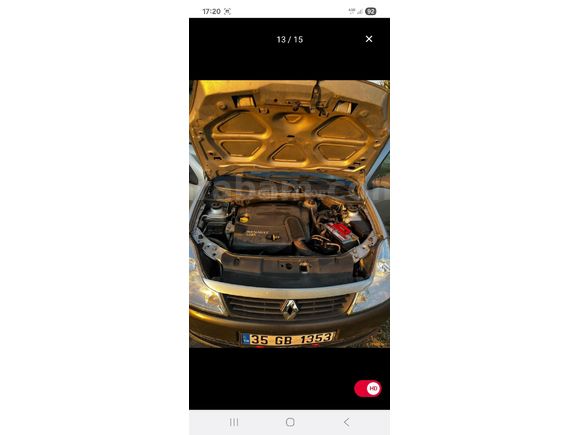 Sahibinden Renault Symbol 1.5 dCi Authentique 2012 Model