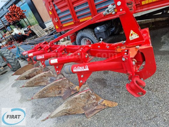 FIRAT TARIM DAN 5 Lİ 14 NUMARA ÜNLÜ YAYLI PULLUK