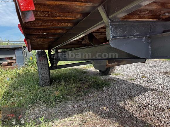 3-4 TON 2 TEKERLİ TAMPERLİ RÖMORK