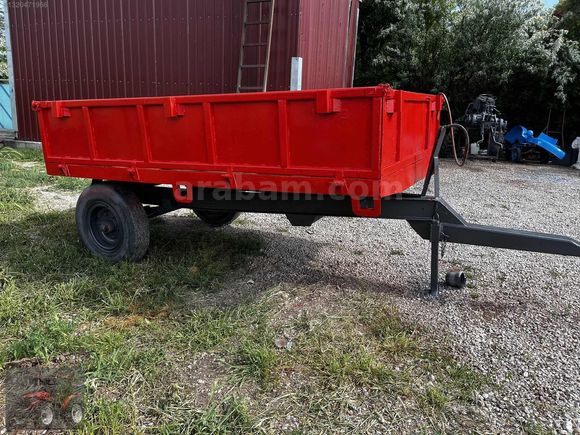 3-4 TON 2 TEKERLİ TAMPERLİ RÖMORK