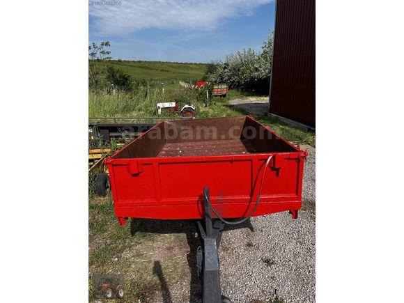 3-4 TON 2 TEKERLİ TAMPERLİ RÖMORK