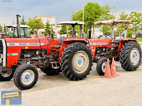 BEŞİRİKLERDEN 1987 VE 1989 MODEL 265 MASSEY FERGUSON 2 ADET CAM