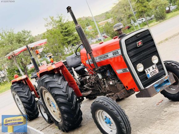 BEŞİRİKLERDEN 1987 VE 1989 MODEL 265 MASSEY FERGUSON 2 ADET CAM