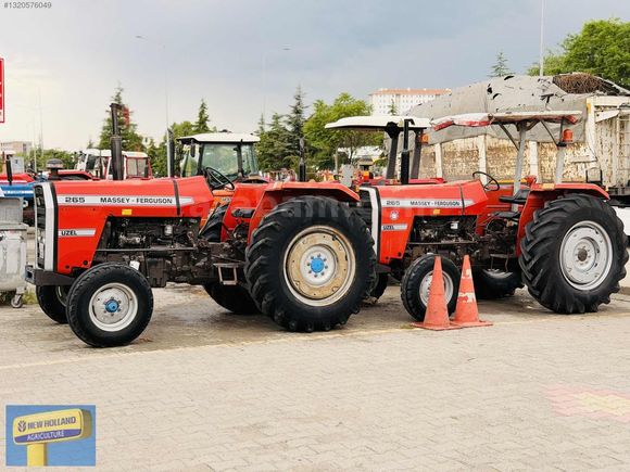 BEŞİRİKLERDEN 1987 VE 1989 MODEL 265 MASSEY FERGUSON 2 ADET CAM