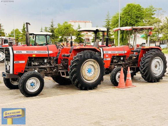 BEŞİRİKLERDEN 1987 VE 1989 MODEL 265 MASSEY FERGUSON 2 ADET CAM