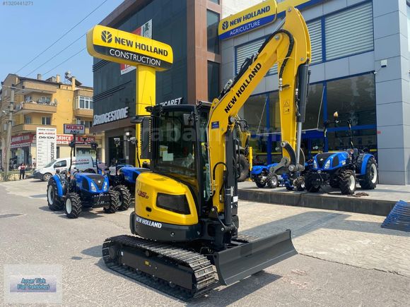 AYSAR'DAN 2025 NEW HOLLAND E35D SATILIK MİNİ EKSKAVATÖR