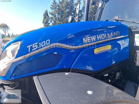 AYSAR'DAN 2024 NEW HOLLAND T5.100 DC K.K. 4WD SATILIK TRAKTÖR