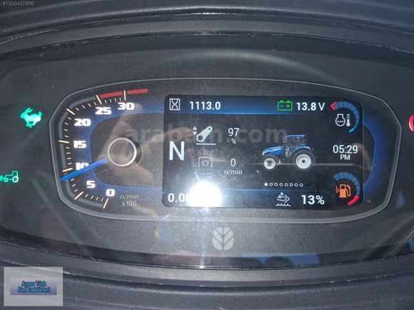 AYSAR'DAN 2024 NEW HOLLAND T5.100 DC K.K. 4WD SATILIK TRAKTÖR