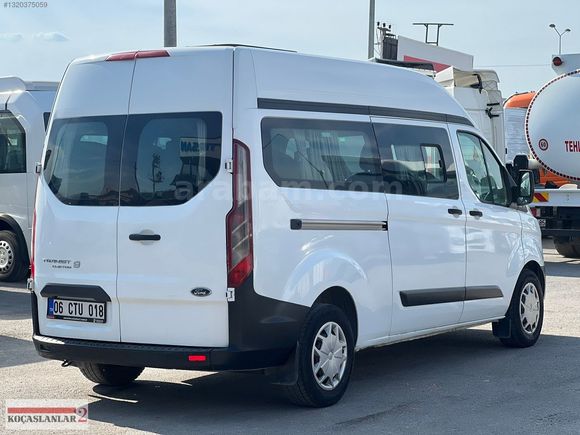 2.95 KREDİ KOÇASLANLAR2'DEN FORD CUSTOM 11+1 KLİMALI 2016 MODEL