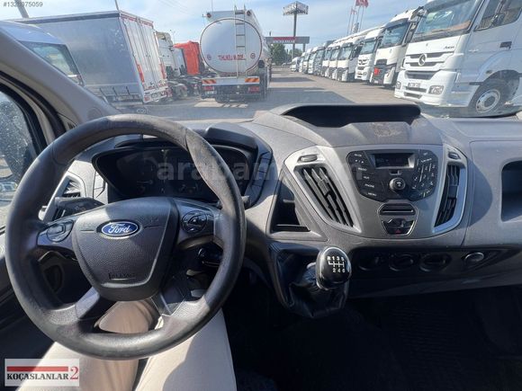 2.95 KREDİ KOÇASLANLAR2'DEN FORD CUSTOM 11+1 KLİMALI 2016 MODEL