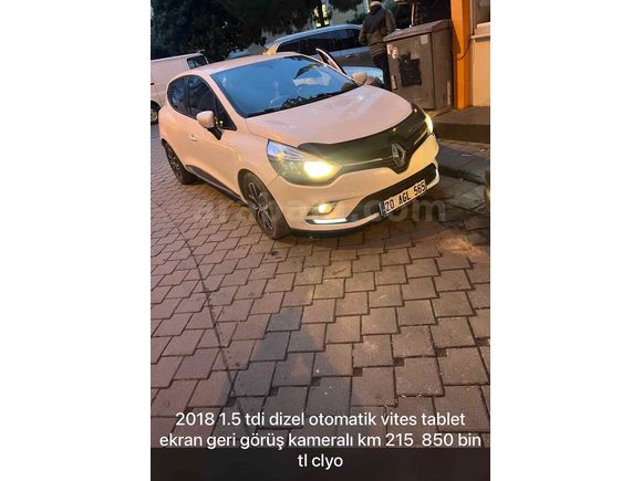 Sahibinden Renault Clio 1.5 dCi Touch 2018 Model 