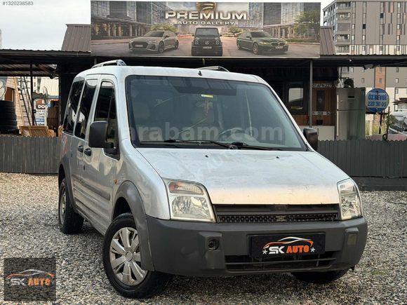 2005 FORD TOURNEO CONNECT 90LIK KLİMALI TEK BAGAJ!