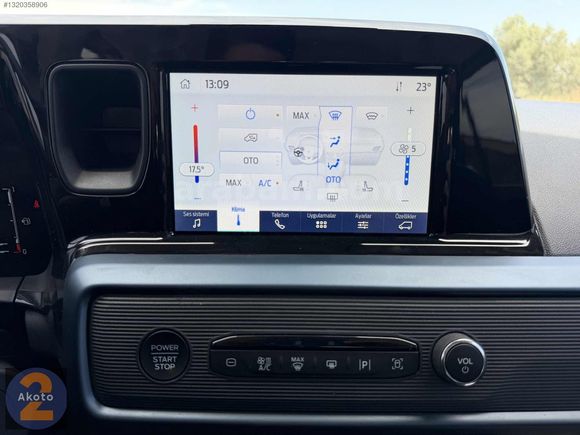 AKOTO FORD 2.ELDEN 2025 FORD COURİER ACTİVE BENZİN OTOMATİK