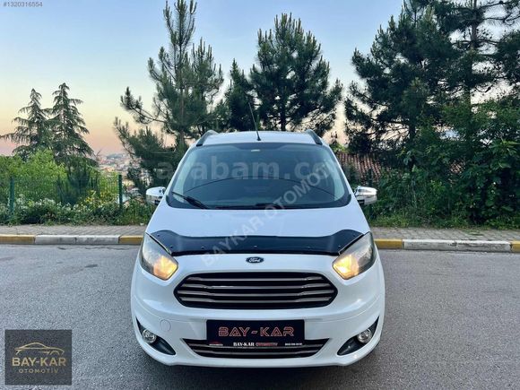 12 TAKSİT 2017 MODEL OTOMOBİL RUHSATLI FORD COURİER 170 BİN KM
