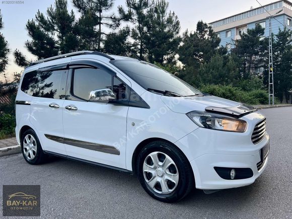 12 TAKSİT 2017 MODEL OTOMOBİL RUHSATLI FORD COURİER 170 BİN KM