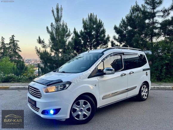 12 TAKSİT 2017 MODEL OTOMOBİL RUHSATLI FORD COURİER 170 BİN KM