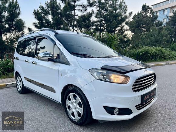 12 TAKSİT 2017 MODEL OTOMOBİL RUHSATLI FORD COURİER 170 BİN KM