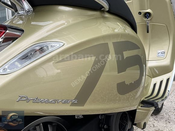 BEKA'dan 2021 VESPA 75. YIL ÖZEL SERİ EMSALSİZ TR'de TEK