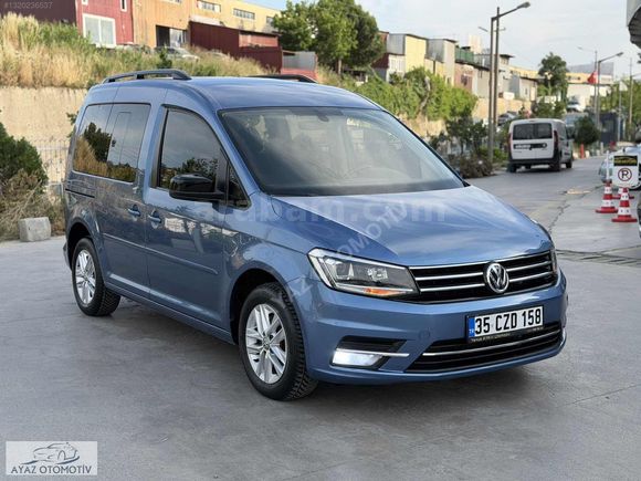 2019/CADDY/2.0 TDİ/102HP/DSG/EXCLUSİVE/155***KM/LANSMAN RENK/
