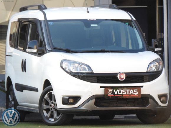 TR'DE TEK_28'KM_2022'MODEL_FİAT_DOBLO_1.6_TREKKİNG_AKSESUARLI_