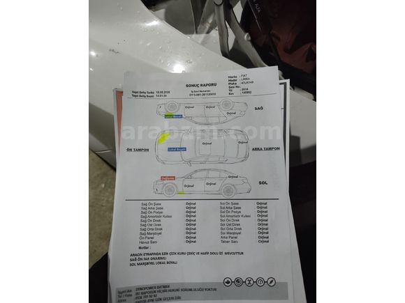 Sahibinden Fiat Linea 1.3 Multijet Active Plus 2014 Model