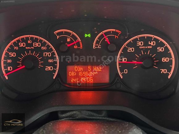 (OTOMOBİL RUHSATLI)2010 DOBLO 1.6 MULTİJET ELEGANCE 169BİNKM