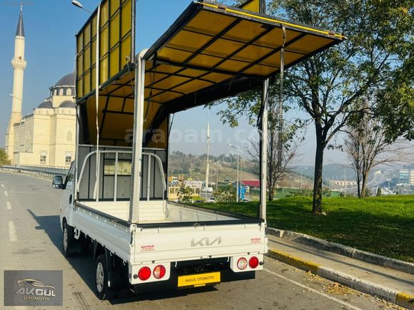 AKGÜL OTOMOTİV,den 2023 model KİA BONGO 3 YAN AÇILIR TENTE
