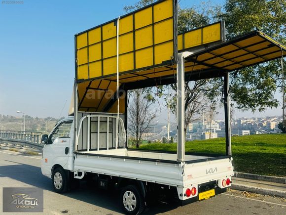 AKGÜL OTOMOTİV,den 2023 model KİA BONGO 3 YAN AÇILIR TENTE