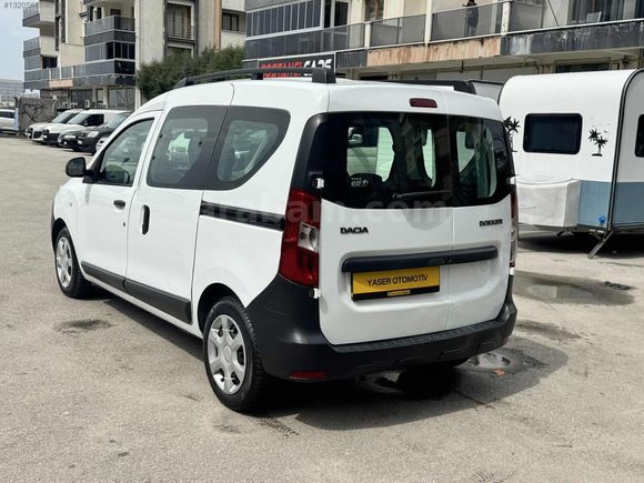 DACIA DOKKER 1.5 dCi 2017 MODEL ÇİFT SÜRGÜ KLİMA YOKUŞ KALKIŞ