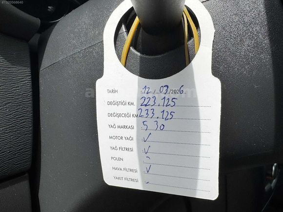 DACIA DOKKER 1.5 dCi 2017 MODEL ÇİFT SÜRGÜ KLİMA YOKUŞ KALKIŞ