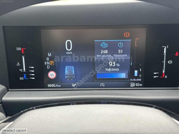 TRANSİT CUSTOM 320L DELUXE 2.0EcoBlue 9.700 KM HATASIZ %20FATURA