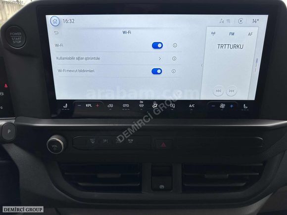 TRANSİT CUSTOM 320L DELUXE 2.0EcoBlue 9.700 KM HATASIZ %20FATURA