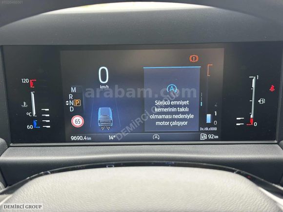 TRANSİT CUSTOM 320L DELUXE 2.0EcoBlue 9.700 KM HATASIZ %20FATURA