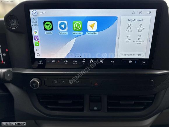 TRANSİT CUSTOM 320L DELUXE 2.0EcoBlue 9.700 KM HATASIZ %20FATURA