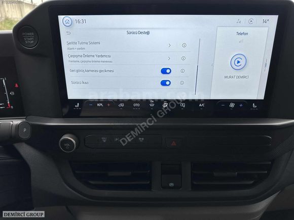 TRANSİT CUSTOM 320L DELUXE 2.0EcoBlue 9.700 KM HATASIZ %20FATURA