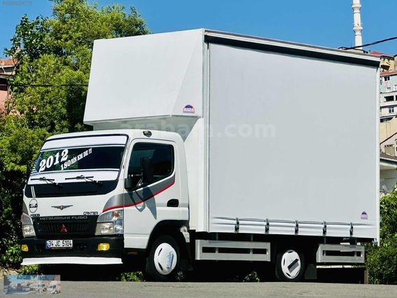 ++TR DE TEK 180 BİN KM DE ++ ORJ 2012 FUSO 0 KAYAR PERDE 4.20 CM