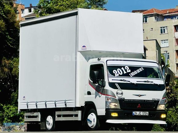 ++TR DE TEK 180 BİN KM DE ++ ORJ 2012 FUSO 0 KAYAR PERDE 4.20 CM