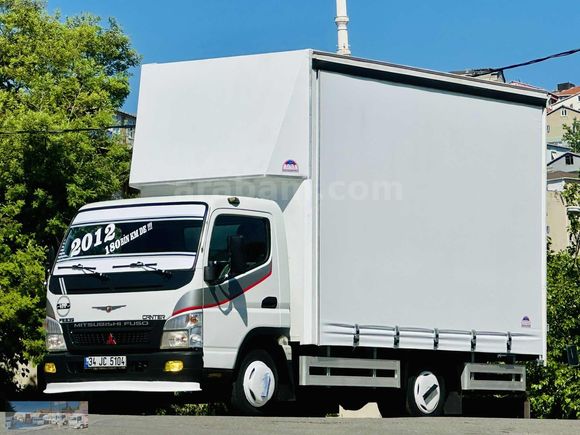 ++TR DE TEK 180 BİN KM DE ++ ORJ 2012 FUSO 0 KAYAR PERDE 4.20 CM