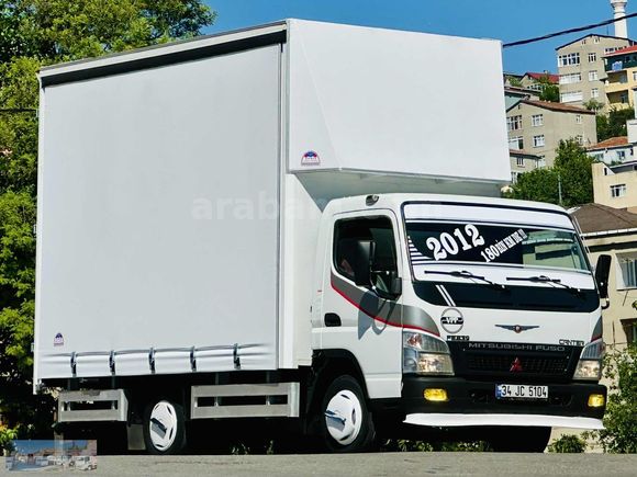 ++TR DE TEK 180 BİN KM DE ++ ORJ 2012 FUSO 0 KAYAR PERDE 4.20 CM