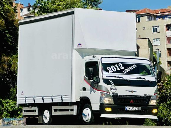 ++TR DE TEK 180 BİN KM DE ++ ORJ 2012 FUSO 0 KAYAR PERDE 4.20 CM