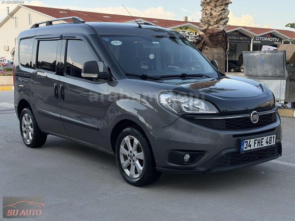 2015 OTOMOBİL RUHSATLI BOYASIZ DOBLO ORJİNAL KM