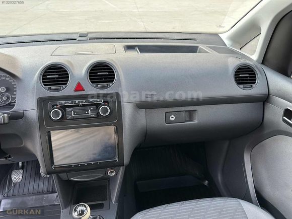 2011 MODEL 197 BİNDE 1 PARÇA BOYALI 1.6 TDİ CADDY COMFORTLİNE.