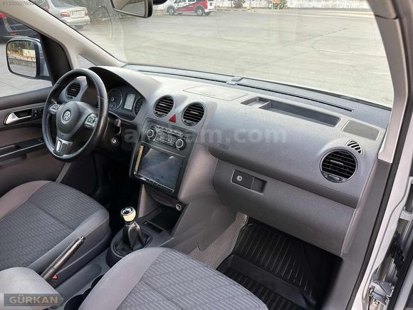 2011 MODEL 197 BİNDE 1 PARÇA BOYALI 1.6 TDİ CADDY COMFORTLİNE.