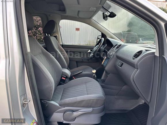 2011 MODEL 197 BİNDE 1 PARÇA BOYALI 1.6 TDİ CADDY COMFORTLİNE.