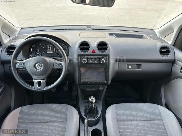 2011 MODEL 197 BİNDE 1 PARÇA BOYALI 1.6 TDİ CADDY COMFORTLİNE.