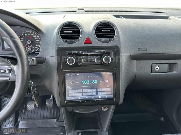 2011 MODEL 197 BİNDE 1 PARÇA BOYALI 1.6 TDİ CADDY COMFORTLİNE.