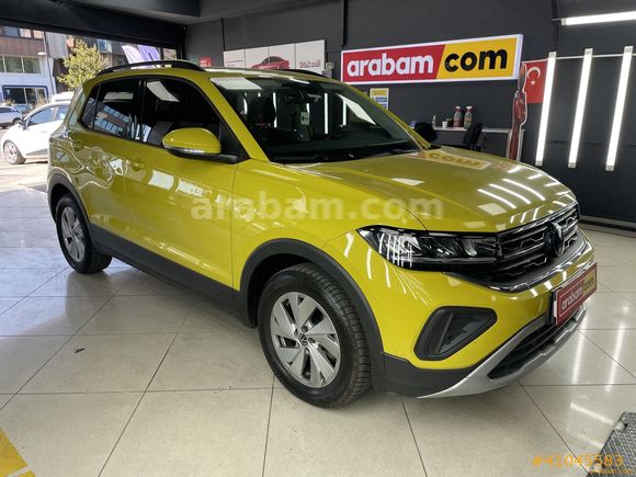 Galeriden Volkswagen T-Cross 1.0 TSI Life 2024 Model Tekirdağ 19.930 km Sarı