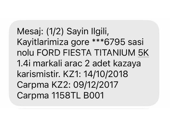 Sahibinden Ford Fiesta 1.4 Titanium X 2011 Model Kırıkkale