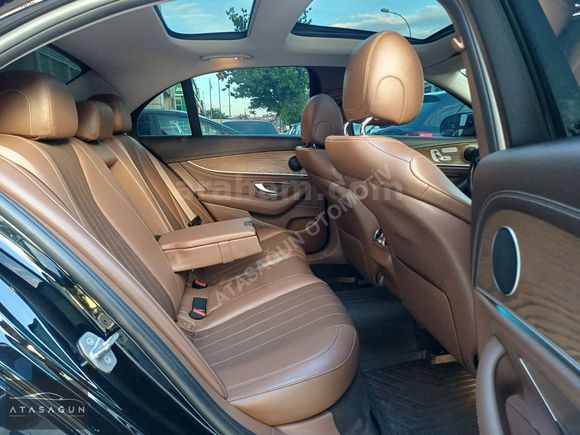 2017 MERCEDES E220 D EXCLUSIVE 4 MATİC /COMMAND/VAKUM/E.BGJ/TABA