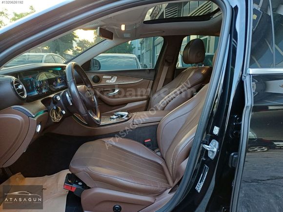2017 MERCEDES E220 D EXCLUSIVE 4 MATİC /COMMAND/VAKUM/E.BGJ/TABA